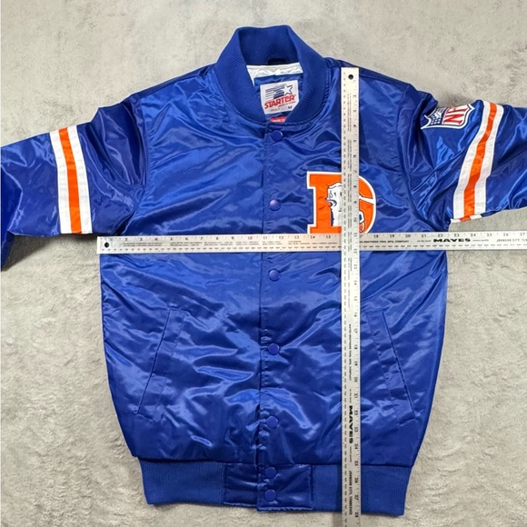 NWT Starter x Homage Exclusive Denver Broncos Satin Jacket Size Medium 🔥 - Picture 3 of 5